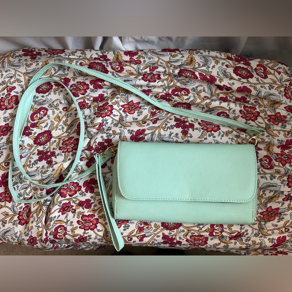 Mint Green Crossbody Purse